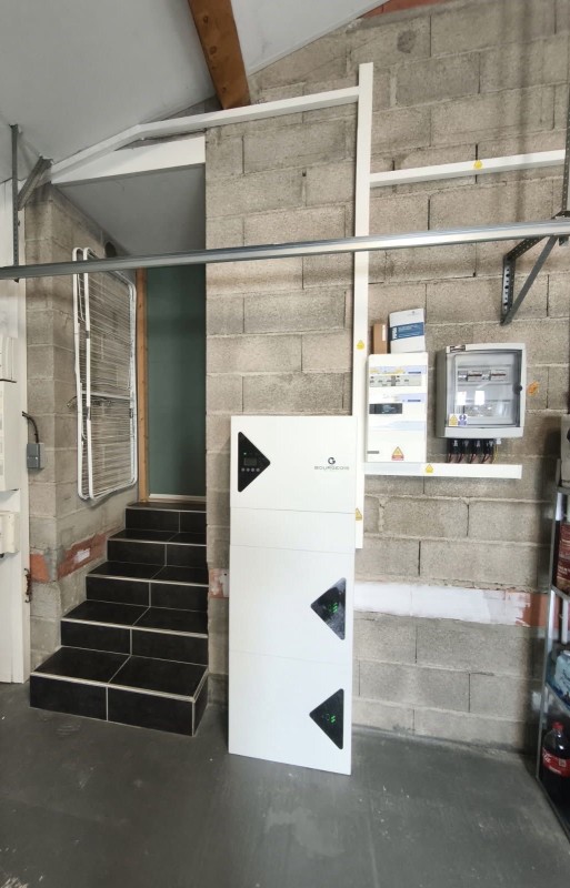 Batterie de stockage aura 5 a 25 kwh