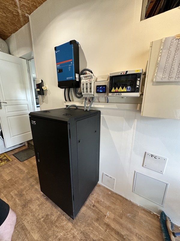 Batteries lithium ZYC SIMPO 5000 de 5,12 kWh