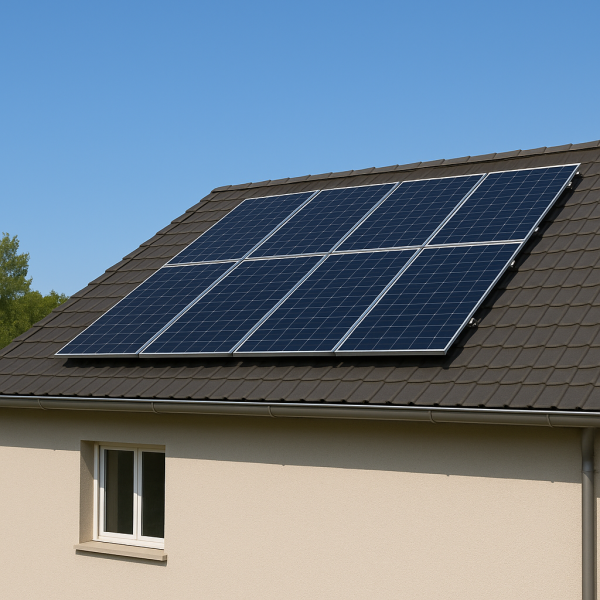 Installation photovoltaïque 5 kWc avec batterie de stockage physique haute capacité pour autonomie énergétique renforcée à Cépie