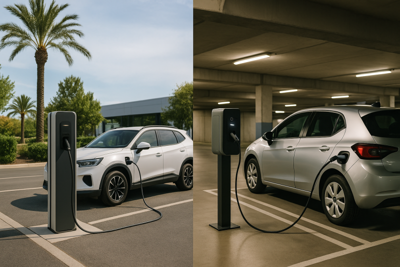 Bornes de recharge pour parkings extérieurs ou souterrains à Narbonne : installez, branchez, roulez !