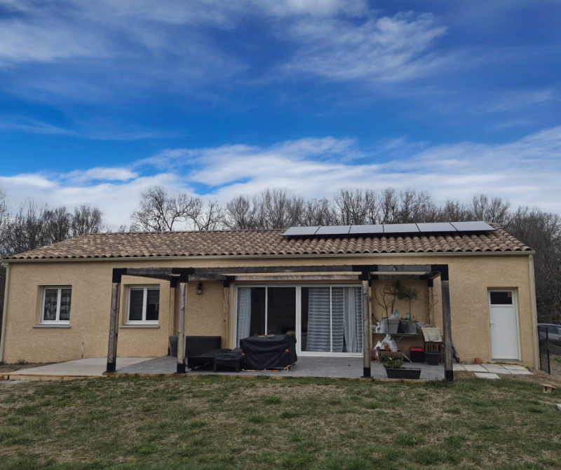 Module bi-verre, bi-facial monocristallin