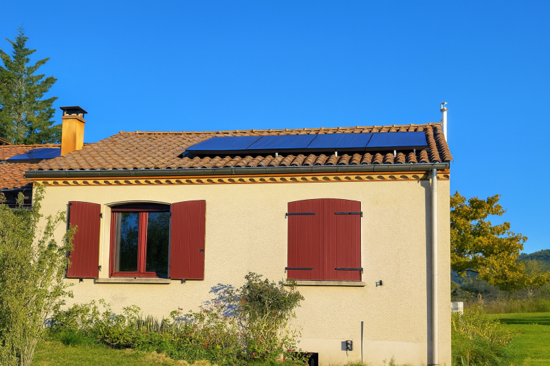 Extension système photovoltaïque 3 kWc avec batteries lithium 10,2 kWh et onduleur Victron à Marseillette dans l'Aude