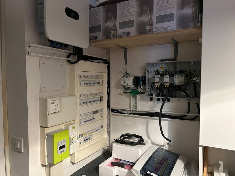 Coffret DC et Coffret AC