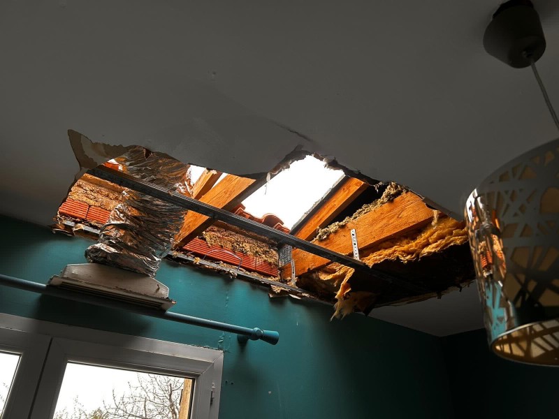 dégât fuite panneaux solaire 