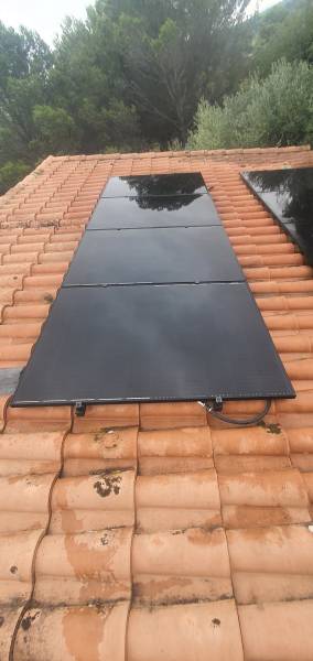 Entretien complet, nettoyage à l’eau déminéralisée et contrôle technique de panneaux photovoltaïques 3 kWc à Carcassonne par Sol’Air Énergies Limoux